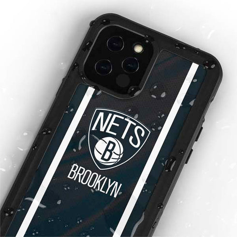 NBA Brooklyn Nets Jersey iPhone 12 Pro Waterproof Case