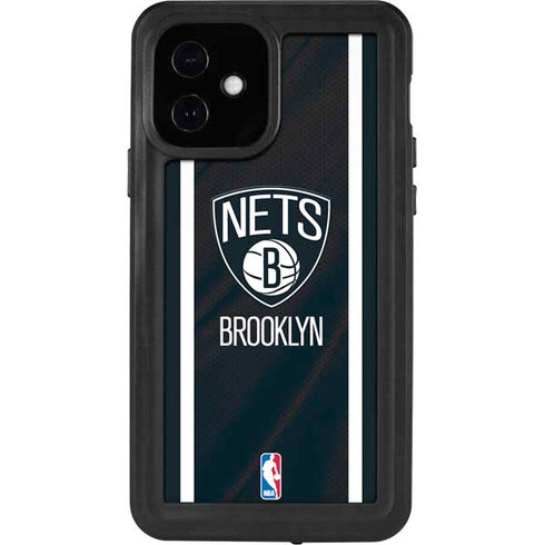 NBA Brooklyn Nets Jersey iPhone 12 Waterproof Case