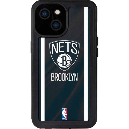 NBA Brooklyn Nets Jersey iPhone 13 Mini Waterproof Case