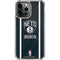 NBA Brooklyn Nets Jersey iPhone 13 Pro Max Clear Case
