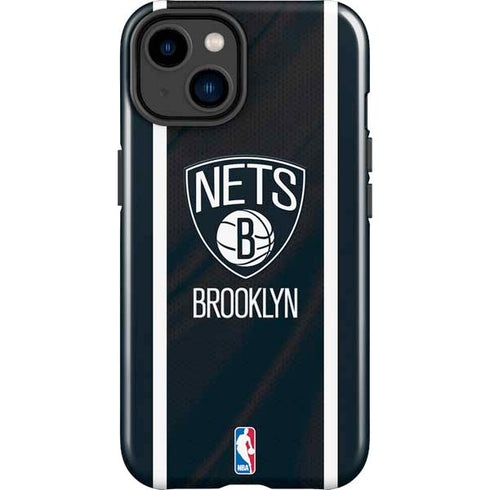 NBA Brooklyn Nets Jersey iPhone 15 Plus Impact Case