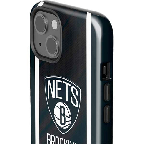 NBA Brooklyn Nets Jersey iPhone 15 Plus Impact Case