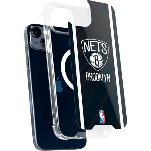 NBA Brooklyn Nets Jersey iPhone 14 Plus MagSafe Case