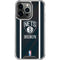 NBA Brooklyn Nets Jersey iPhone 14 Pro Clear Case