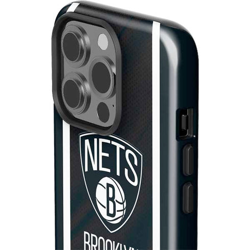 NBA Brooklyn Nets Jersey iPhone 15 Pro Impact Case
