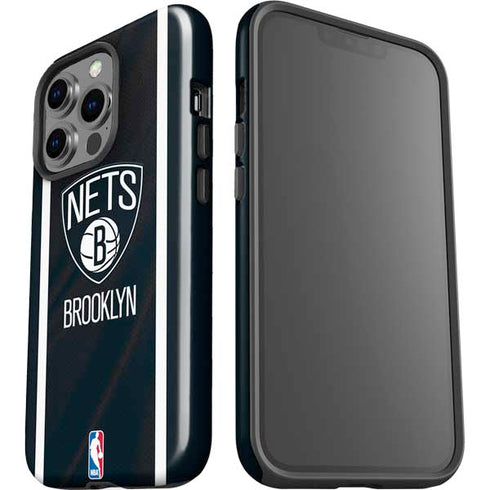 NBA Brooklyn Nets Jersey iPhone 15 Pro Impact Case
