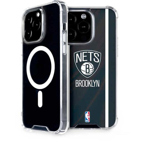 NBA Brooklyn Nets Jersey iPhone 15 Pro MagSafe Case
