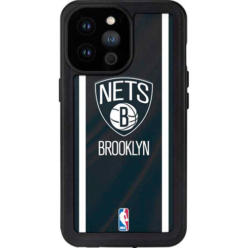 NBA Brooklyn Nets Jersey iPhone 14 Pro Max Waterproof Case