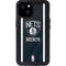 NBA Brooklyn Nets Jersey iPhone 15 Plus Waterproof Case