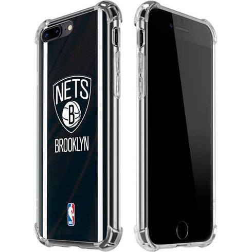 NBA Brooklyn Nets Jersey iPhone 7/8 Plus Clear Case