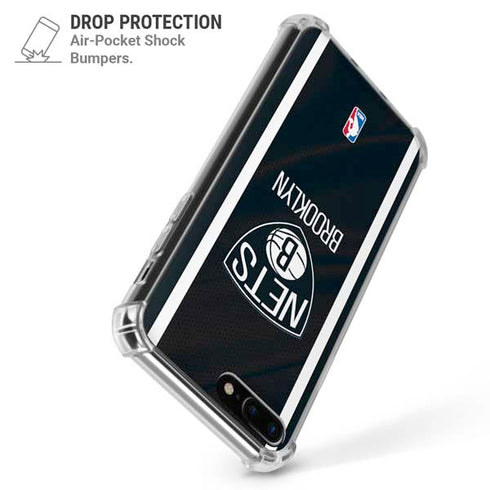 NBA Brooklyn Nets Jersey iPhone 7/8 Plus Clear Case