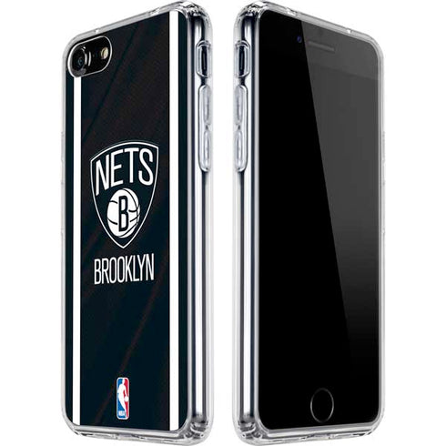 NBA Brooklyn Nets Jersey iPhone SE (2nd & 3rd Gen) Clear Case