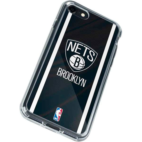 NBA Brooklyn Nets Jersey iPhone SE (2nd & 3rd Gen) Clear Case