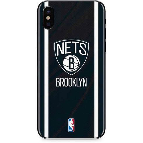 NBA Brooklyn Nets Jersey iPhone X Skin