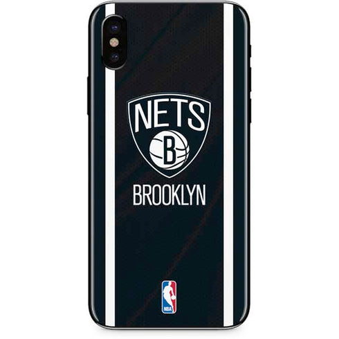 NBA Brooklyn Nets Jersey iPhone XS Skin