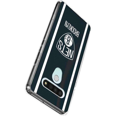 NBA Brooklyn Nets Jersey LG Stylo 6 Clear Case