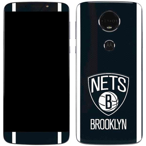 NBA Brooklyn Nets Jersey Moto E5 Plus Skin