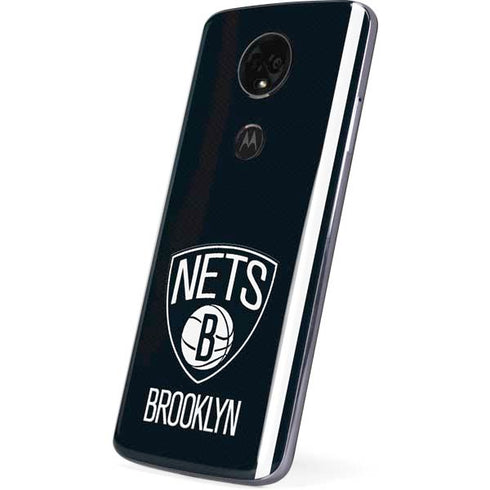 NBA Brooklyn Nets Jersey Moto E5 Plus Skin