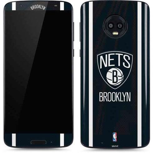 NBA Brooklyn Nets Jersey Moto G6 Skin