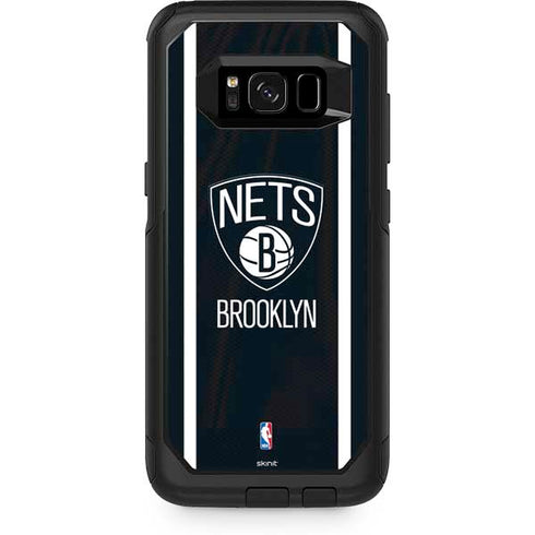 NBA Brooklyn Nets Jersey Otterbox Commuter Galaxy Skin