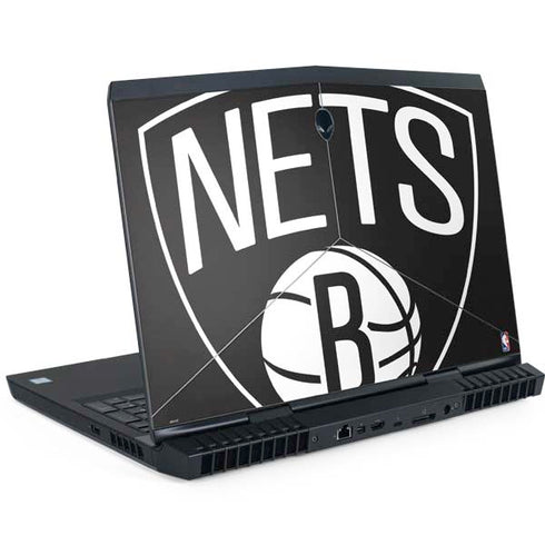 NBA Brooklyn Nets Large Logo Dell Alienware Skin