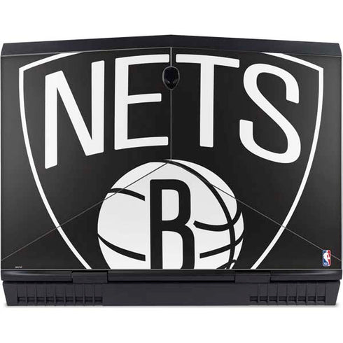 NBA Brooklyn Nets Large Logo Dell Alienware Skin