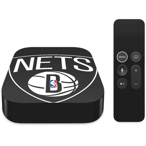 NBA Brooklyn Nets Large Logo Apple TV Skin