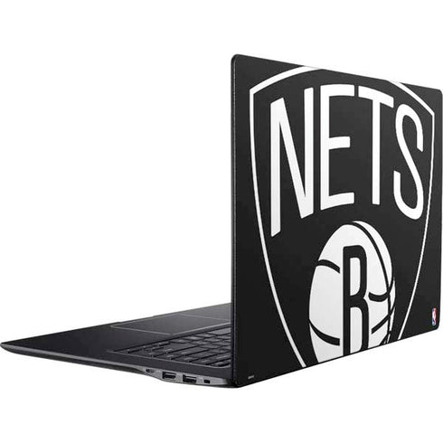 NBA Brooklyn Nets Large Logo Ativ Book 9 (15.6in 2014) Skin