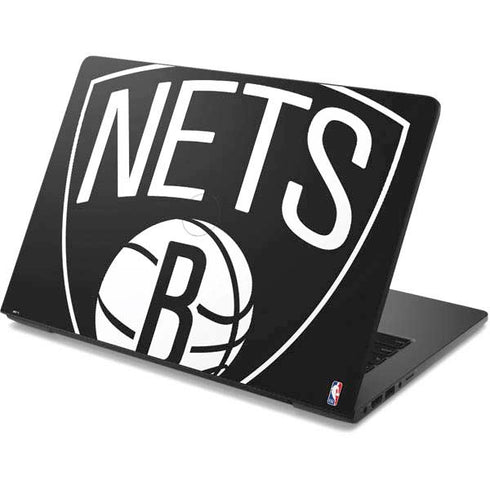 NBA Brooklyn Nets Large Logo Dell Chromebook Skin