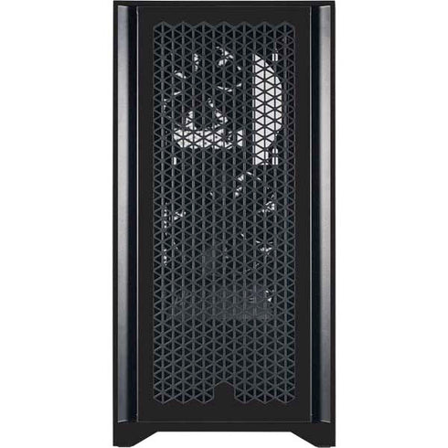 NBA Brooklyn Nets Large Logo Corsair 4000D Tempered Glass Mid-Tower ATX Case Skin