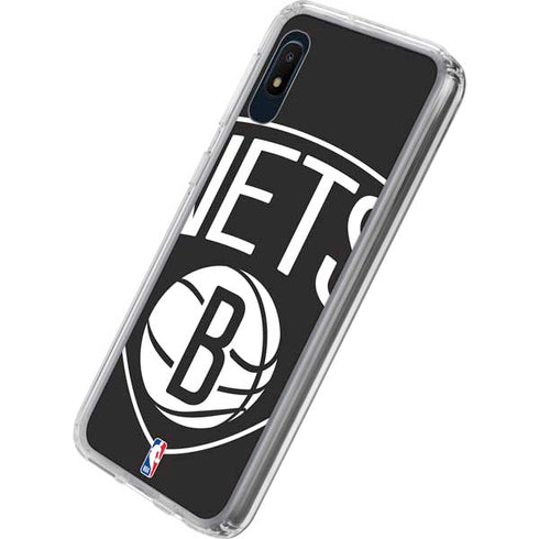 NBA Brooklyn Nets Large Logo Galaxy A10e Clear Case