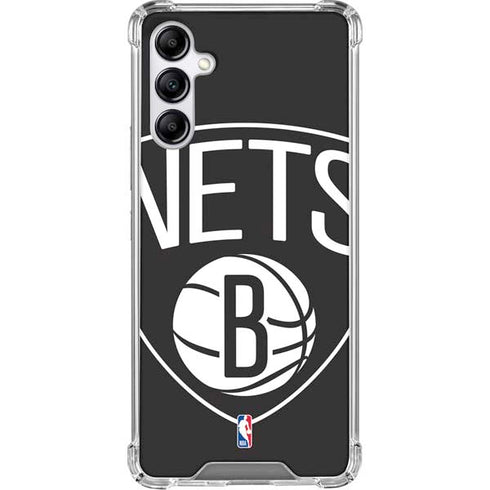 NBA Brooklyn Nets Large Logo Galaxy A15 5G Clear Case