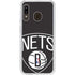NBA Brooklyn Nets Large Logo Galaxy A20 Clear Case
