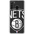 NBA Brooklyn Nets Large Logo Galaxy A21 Clear Case