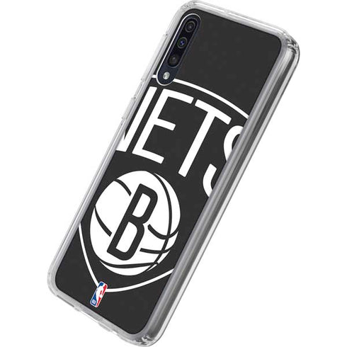 NBA Brooklyn Nets Large Logo Galaxy A50 Clear Case