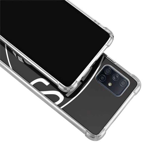 NBA Brooklyn Nets Large Logo Galaxy A51 5G Clear Case