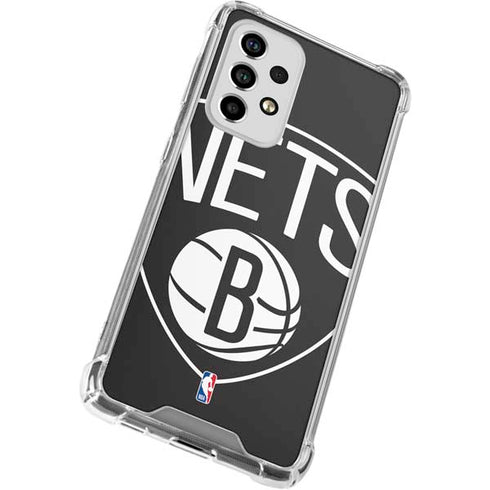 NBA Brooklyn Nets Large Logo Galaxy A53 5G Clear Case