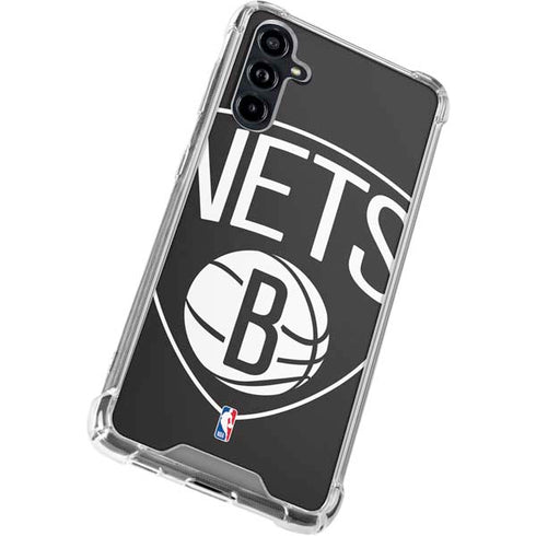 NBA Brooklyn Nets Large Logo Galaxy A54 5G Clear Case