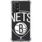 NBA Brooklyn Nets Large Logo Galaxy A72 5G Clear Case
