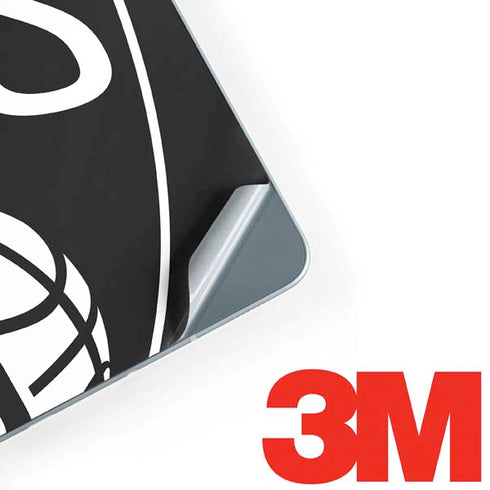 NBA Brooklyn Nets Large Logo Galaxy Book 12in Skin