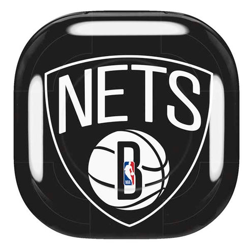 NBA Brooklyn Nets Large Logo Galaxy Buds Pro Skin