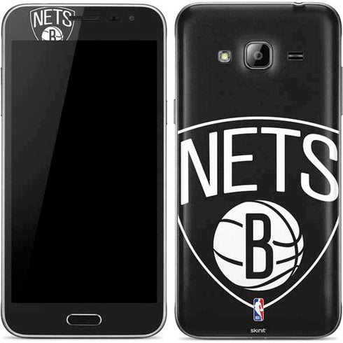 NBA Brooklyn Nets Large Logo Galaxy J3 Skin