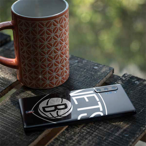 NBA Brooklyn Nets Large Logo Galaxy Note 10 Plus Skin