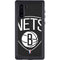 NBA Brooklyn Nets Large Logo Galaxy Note 10 Waterproof Case