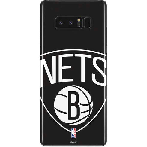 NBA Brooklyn Nets Large Logo Galaxy Note 8 Skin