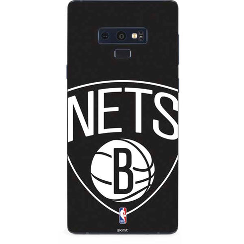 NBA Brooklyn Nets Large Logo Galaxy Note 9 Skin