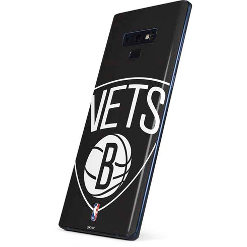 NBA Brooklyn Nets Large Logo Galaxy Note 9 Skin