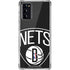 NBA Brooklyn Nets Large Logo Galaxy Note20 5G Clear Case