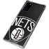 NBA Brooklyn Nets Large Logo Galaxy Note20 5G Clear Case