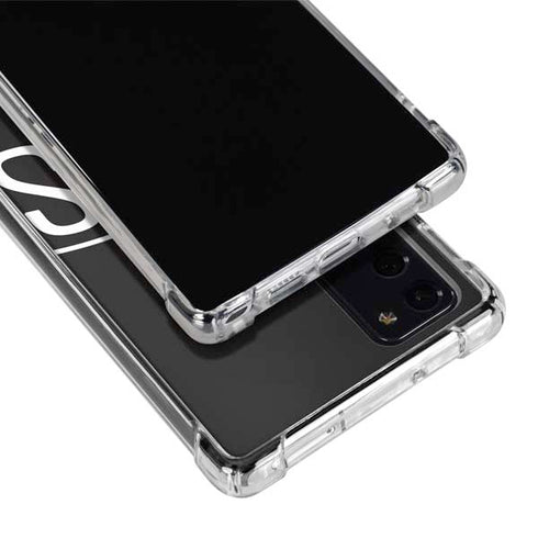 NBA Brooklyn Nets Large Logo Galaxy Note20 5G Clear Case